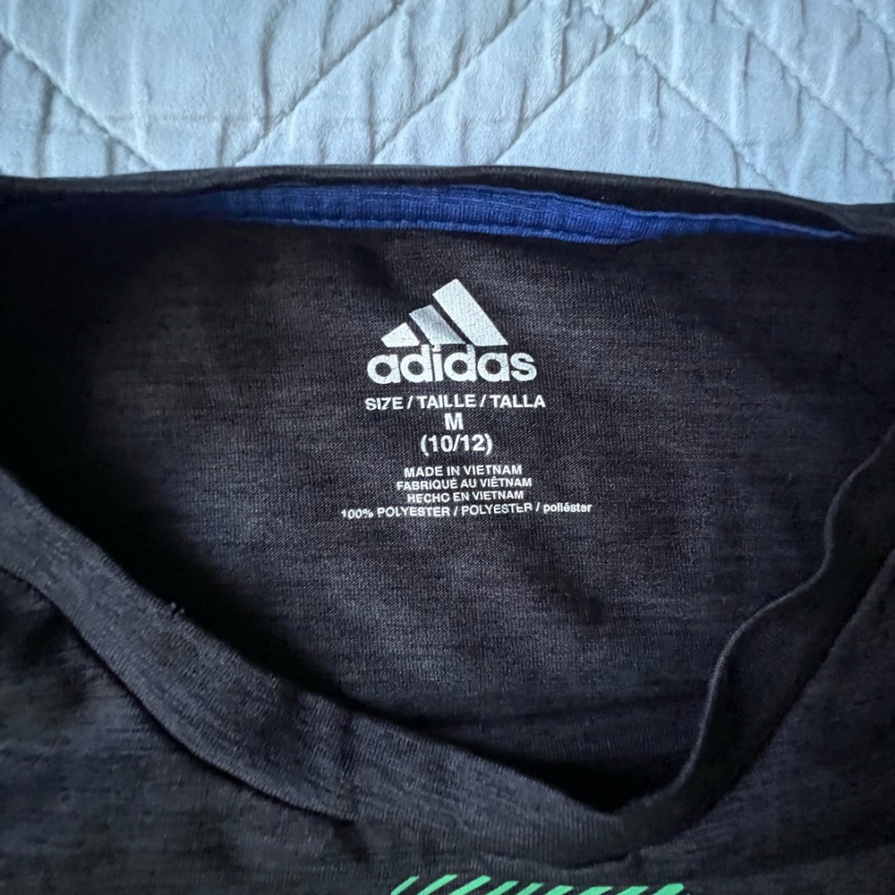 3 Adidas T-Shirts, 1 L/S 2 S/S, Boys Size M (10-12) - Picture 10 of 10